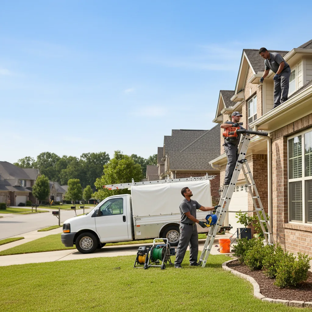 Home Gutter Service in Bushland, TX near me